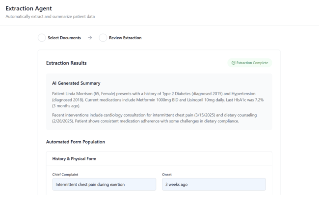 How it works - Onechart.ai | The AI suite for simplifying Care Delivery